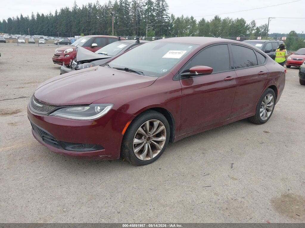 1C3CCCBB3FN625402 2015 CHRYSLER 200 photo no. 2