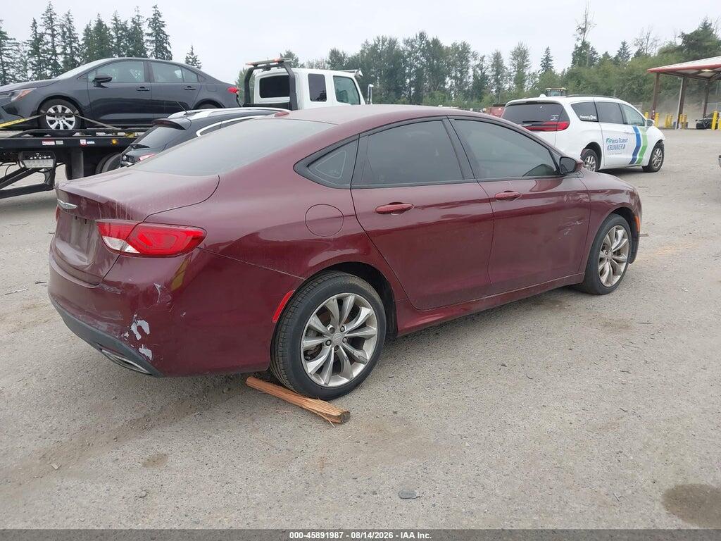 1C3CCCBB3FN625402 2015 CHRYSLER 200 photo no. 4