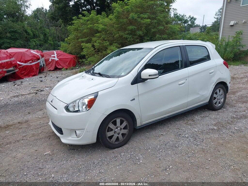 ML32A4HJ6FH037531 2015 MITSUBISHI MIRAGE photo no. 2