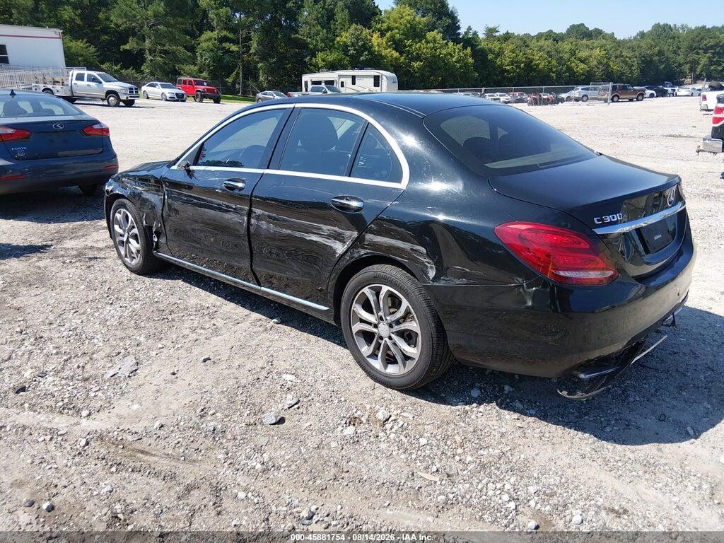 55SWF4KB9FU071818 2015 MERCEDES-BENZ C 300 photo no. 3