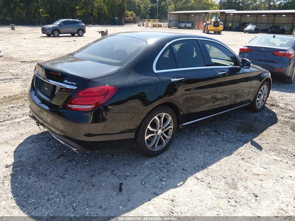 55SWF4KB9FU071818 2015 MERCEDES-BENZ C 300 photo no. 4