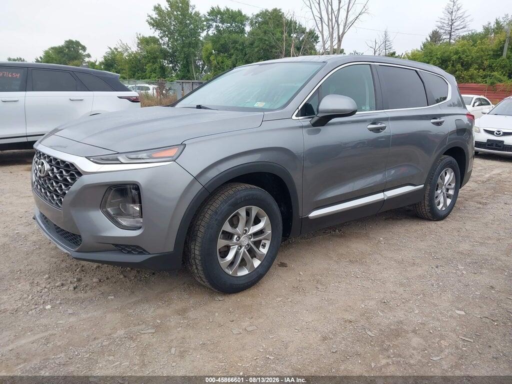 5NMS2CAD4KH119856 2019 HYUNDAI SANTA FE photo no. 2