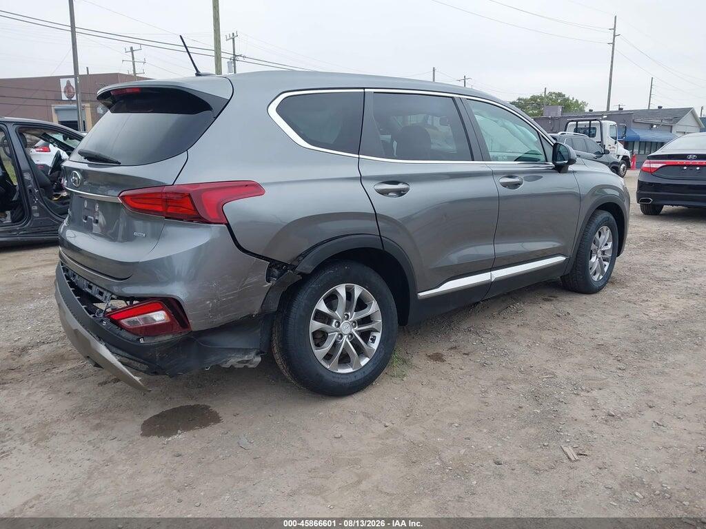 5NMS2CAD4KH119856 2019 HYUNDAI SANTA FE photo no. 4