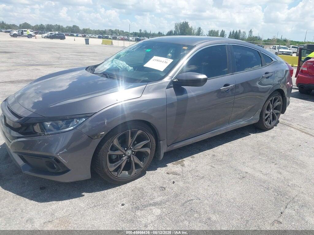 2HGFC2F8XKH511242 2019 HONDA CIVIC photo no. 2
