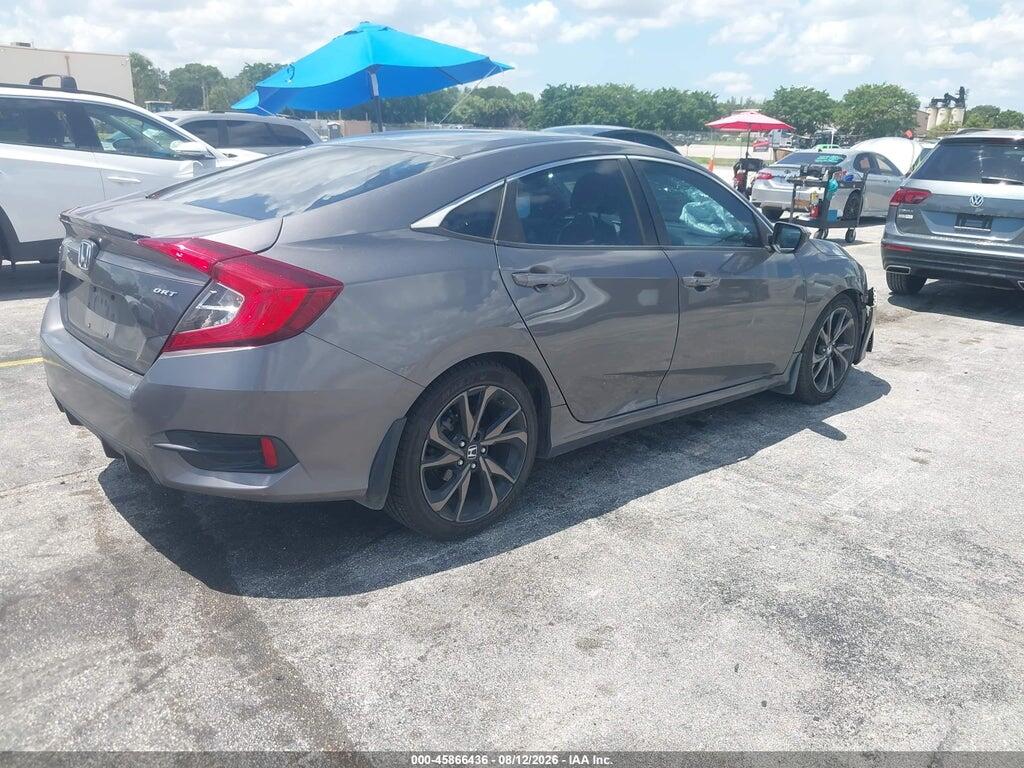 2HGFC2F8XKH511242 2019 HONDA CIVIC photo no. 4