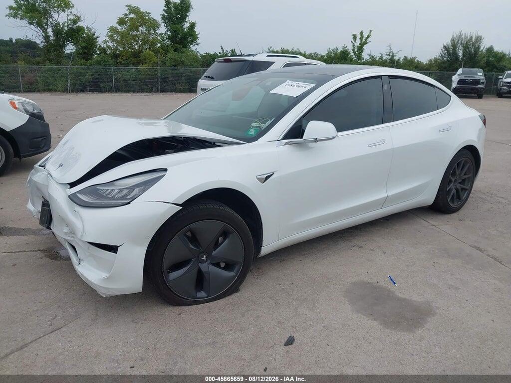 5YJ3E1EA9KF483658 2019 TESLA MODEL 3 photo no. 2