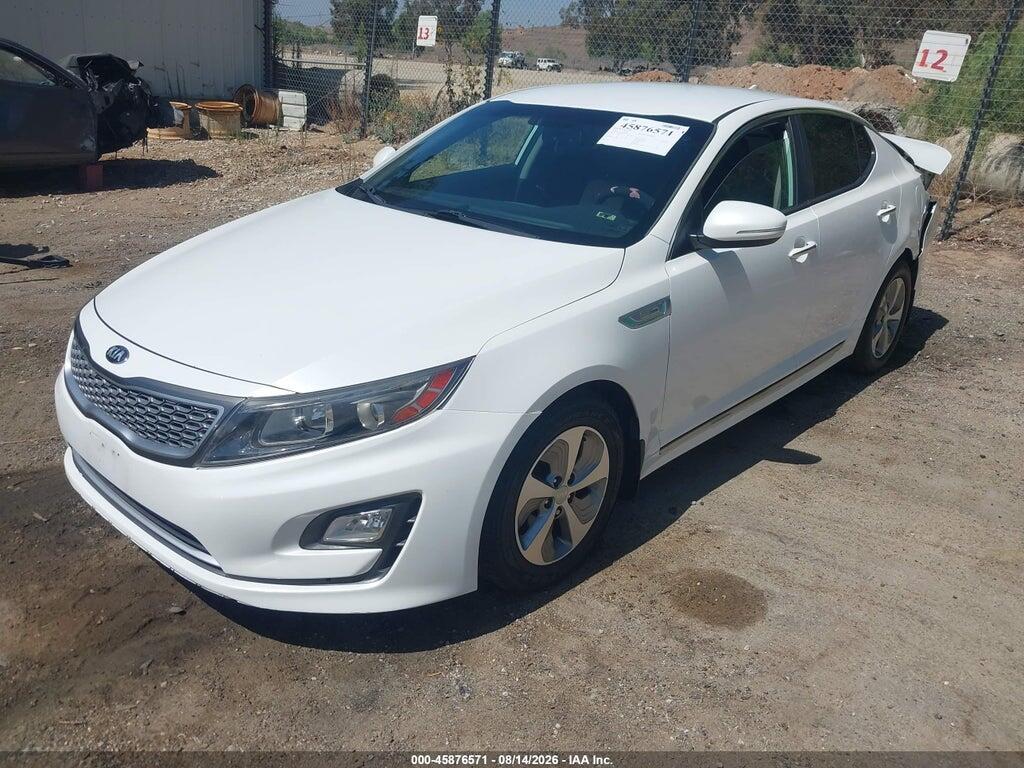 KNAGM4AD4G5099752 2016 KIA OPTIMA HYBRID photo no. 2