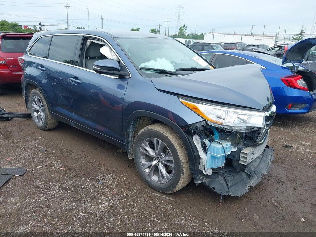 5TDBKRFH0GS288677 2016 TOYOTA HIGHLANDER photo no. 1