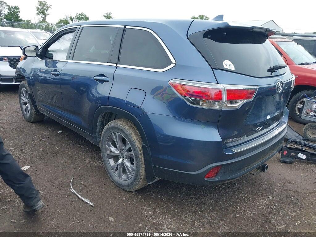 5TDBKRFH0GS288677 2016 TOYOTA HIGHLANDER photo no. 3