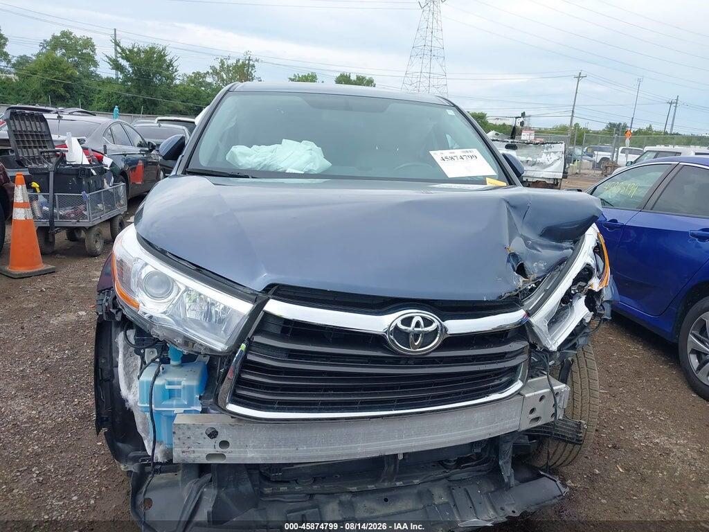 5TDBKRFH0GS288677 2016 TOYOTA HIGHLANDER photo no. 6