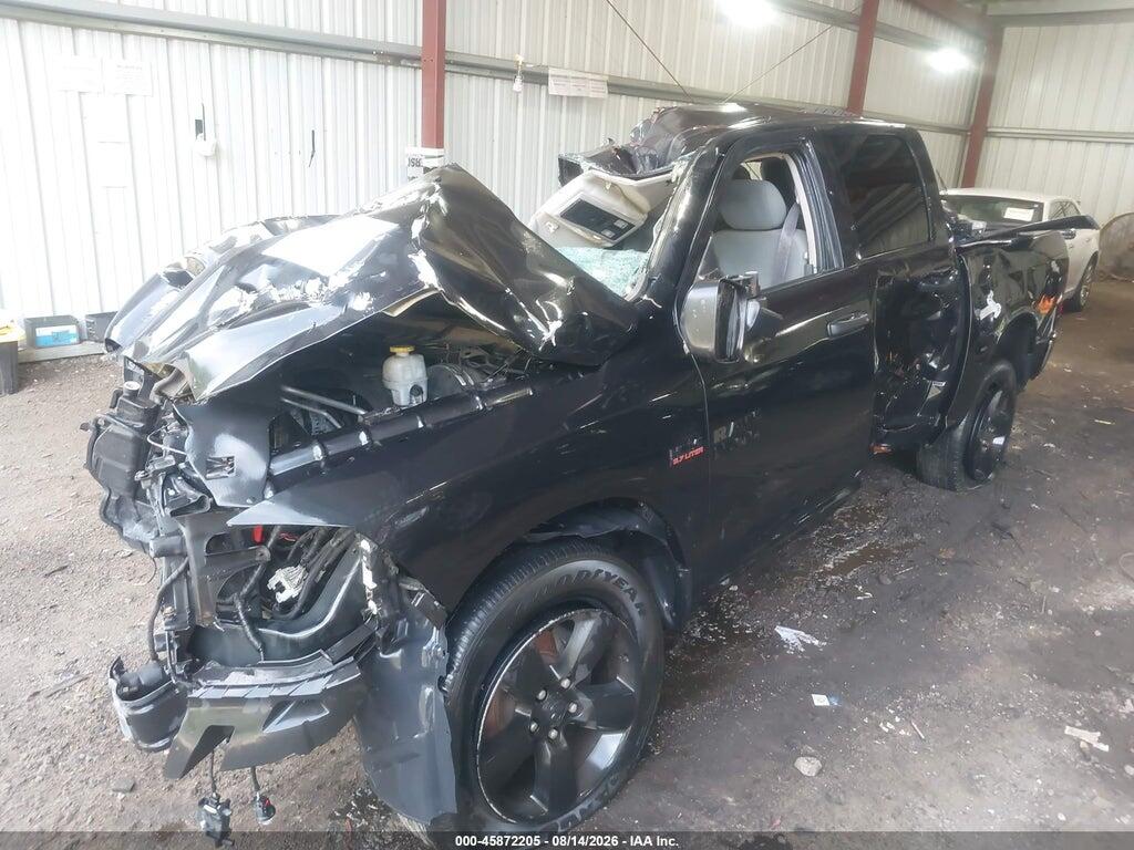 1C6RR7KT2JS286668 2018 RAM 1500 photo no. 2