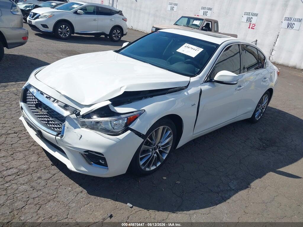 JN1EV7AP5JM360194 2018 INFINITI Q50 photo no. 2
