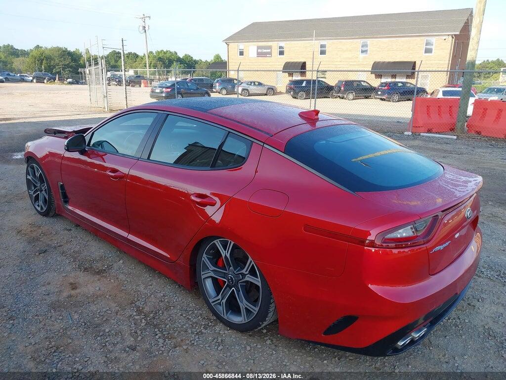 KNAE55LC4J6012108 2018 KIA STINGER photo no. 3