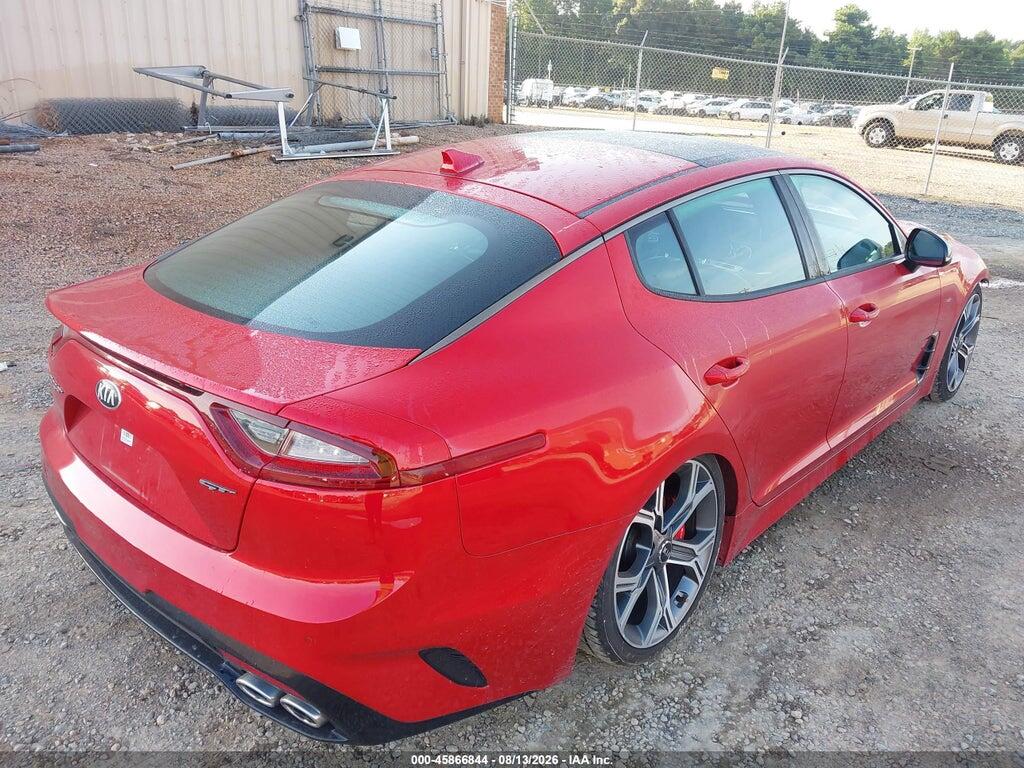 KNAE55LC4J6012108 2018 KIA STINGER photo no. 4