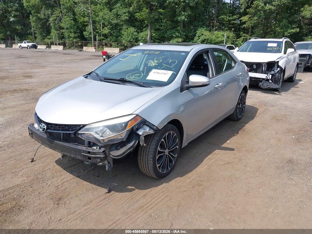 2T1BURHE9EC015157 2014 TOYOTA COROLLA photo no. 2