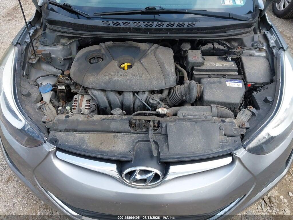 KMHDH4AE2EU195140 2014 HYUNDAI ELANTRA photo no. 10