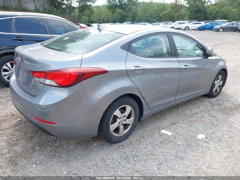 KMHDH4AE2EU195140 2014 HYUNDAI ELANTRA photo no. 4