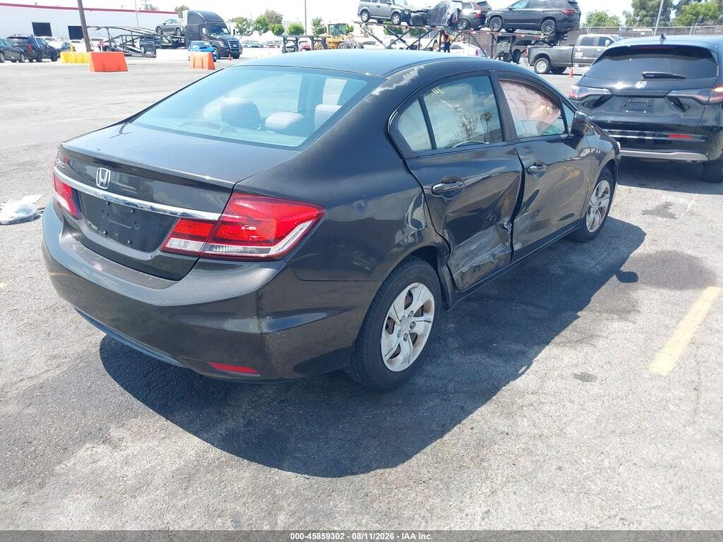 2HGFB2F57EH516685 2014 HONDA CIVIC photo no. 4