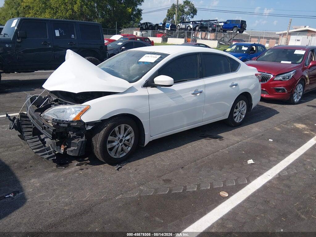 3N1AB7AP4FY268957 2015 NISSAN SENTRA photo no. 2