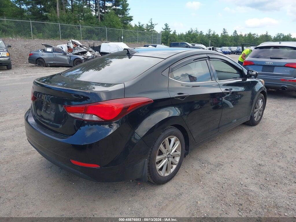 KMHDH4AE6FU236256 2015 HYUNDAI ELANTRA photo no. 4