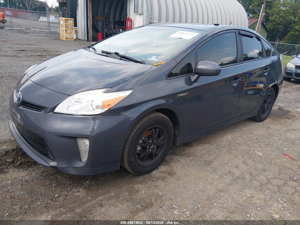 JTDKN3DU2F0454574 2015 TOYOTA PRIUS photo no. 2