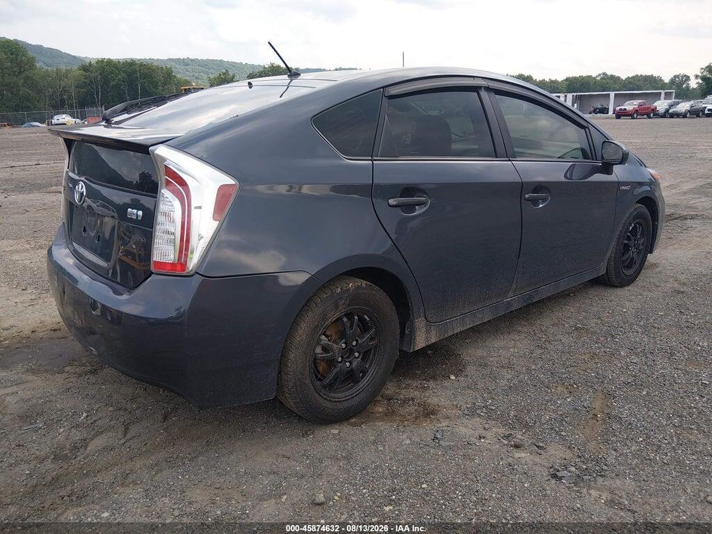 JTDKN3DU2F0454574 2015 TOYOTA PRIUS photo no. 4