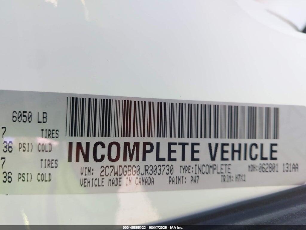2C7WDGBG0JR303730 2018 DODGE GRAND CARAVAN photo no. 9