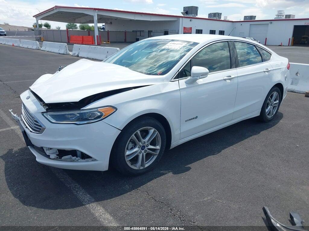 3FA6P0LU9JR171566 2018 FORD FUSION HYBRID photo no. 2