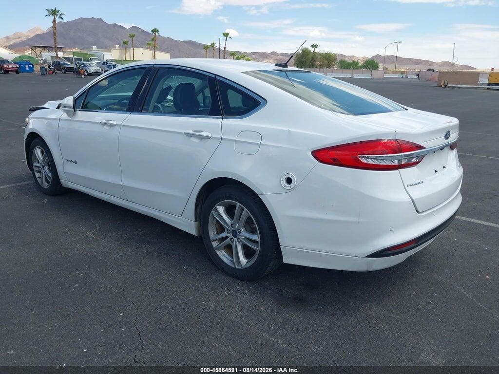 3FA6P0LU9JR171566 2018 FORD FUSION HYBRID photo no. 3