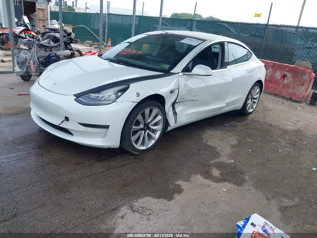 5YJ3E1EA7JF049317 2018 TESLA MODEL 3 photo no. 2