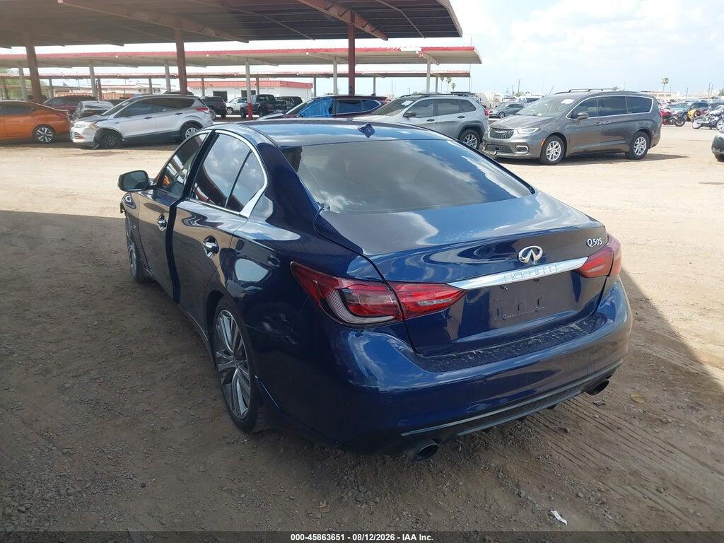 JN1EV7AP9JM360344 2018 INFINITI Q50 photo no. 3