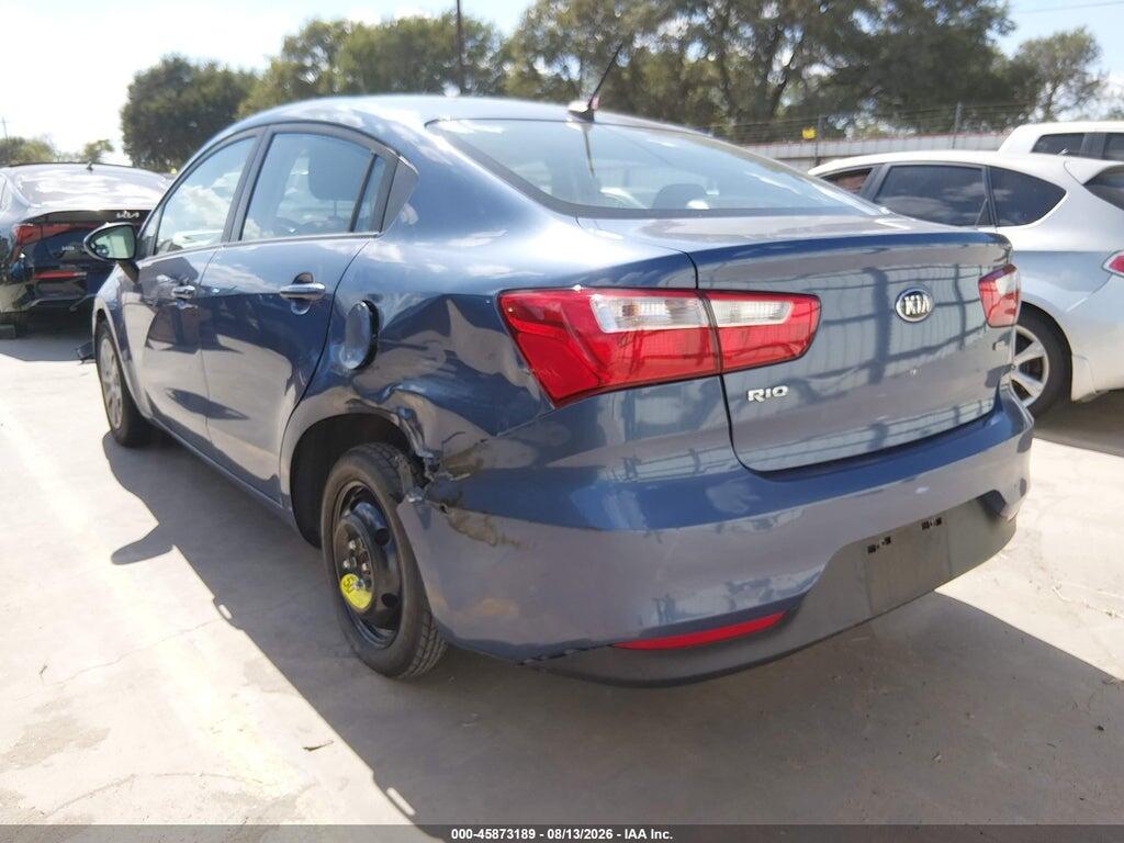 KNADM4A32G6664455 2016 KIA RIO photo no. 3