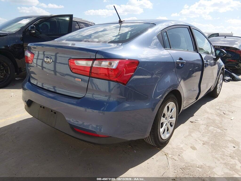KNADM4A32G6664455 2016 KIA RIO photo no. 4