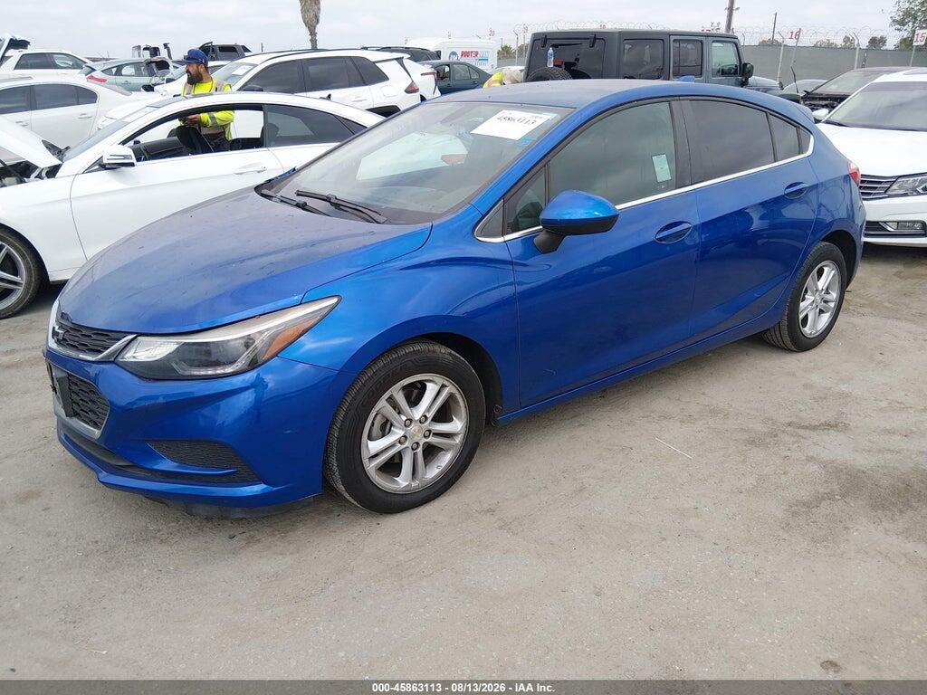 3G1BE6SM2JS632918 2018 CHEVROLET CRUZE photo no. 2