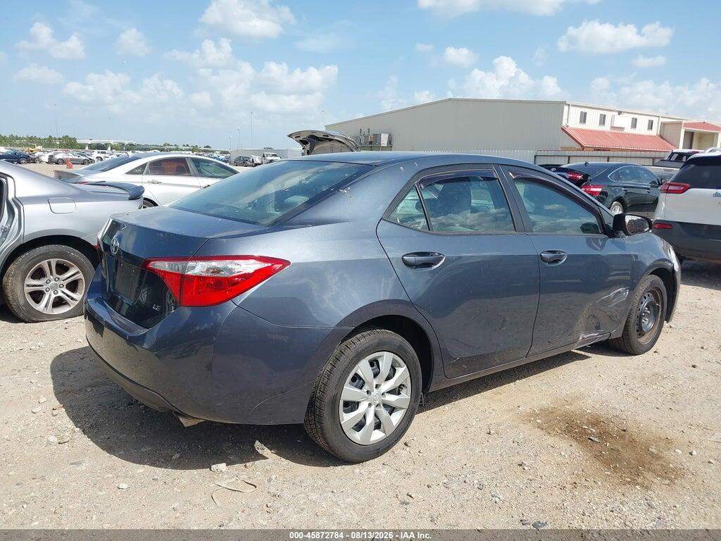 5YFBURHE5GP373701 2016 TOYOTA COROLLA photo no. 4