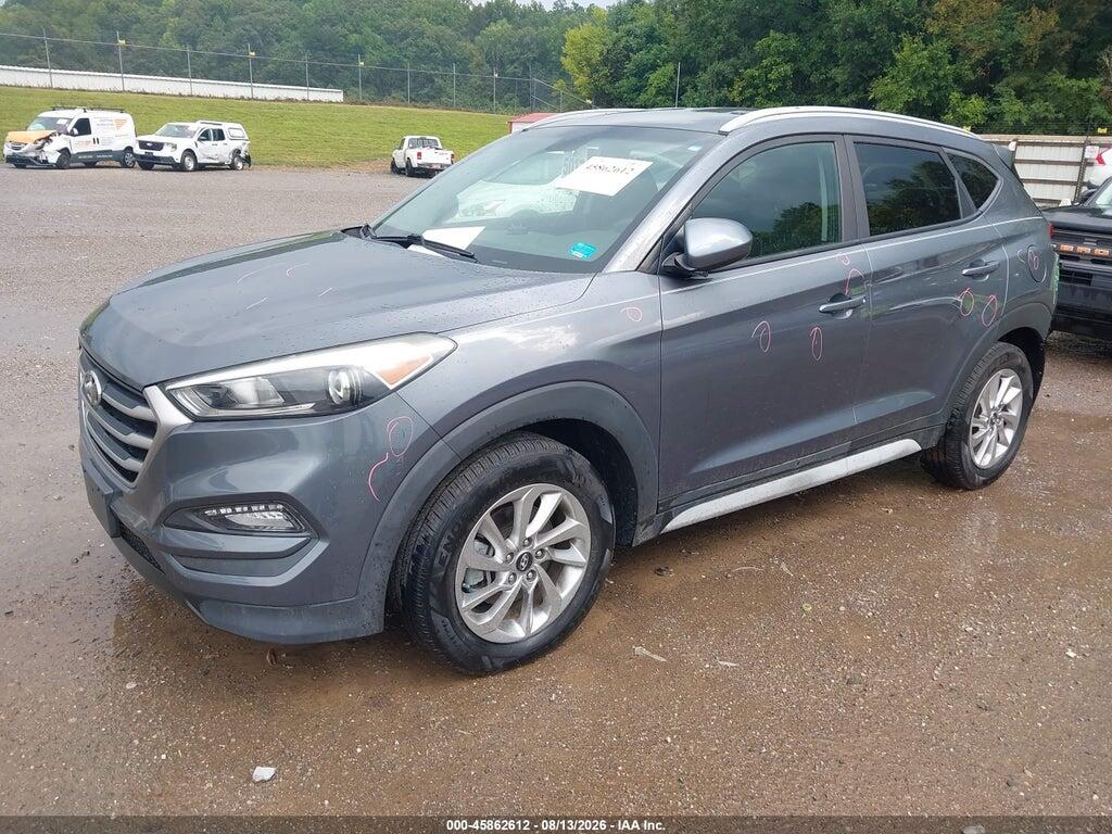 KM8J3CA41JU652629 2018 HYUNDAI TUCSON photo no. 2
