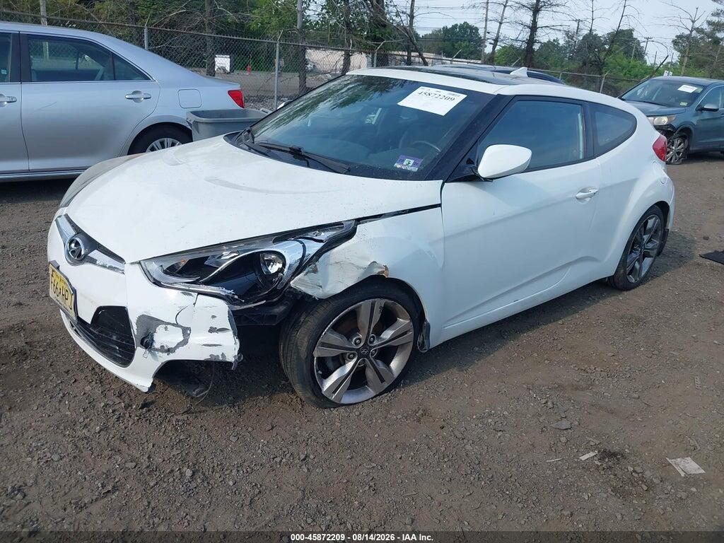 KMHTC6AD8GU291550 2016 HYUNDAI VELOSTER photo no. 2