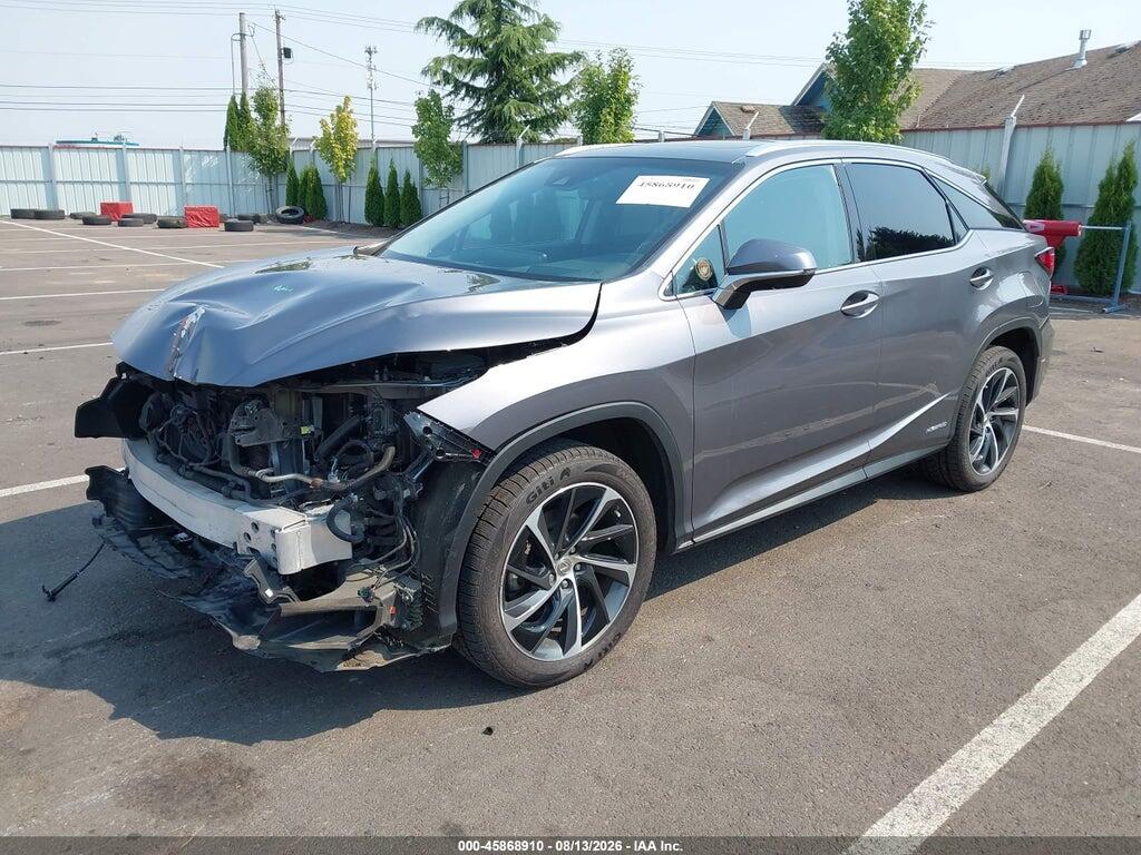 2T2BGMCA8GC007080 2016 LEXUS RX 450H photo no. 2