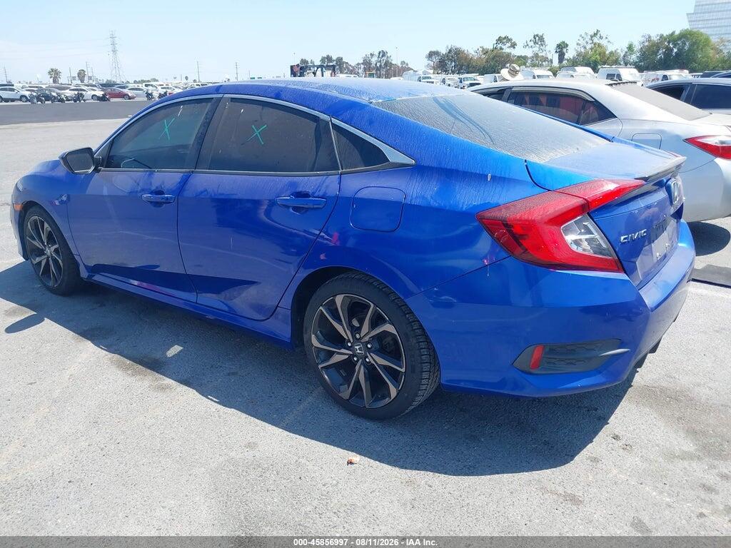 19XFC2F87KE210566 2019 HONDA CIVIC photo no. 3