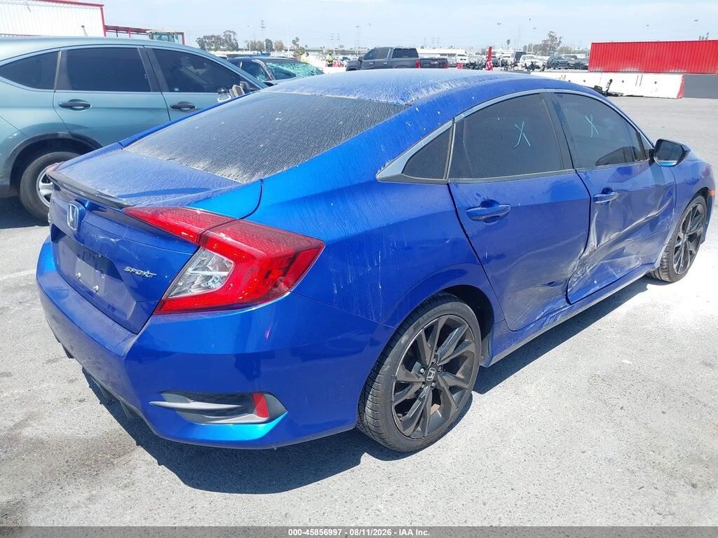 19XFC2F87KE210566 2019 HONDA CIVIC photo no. 4