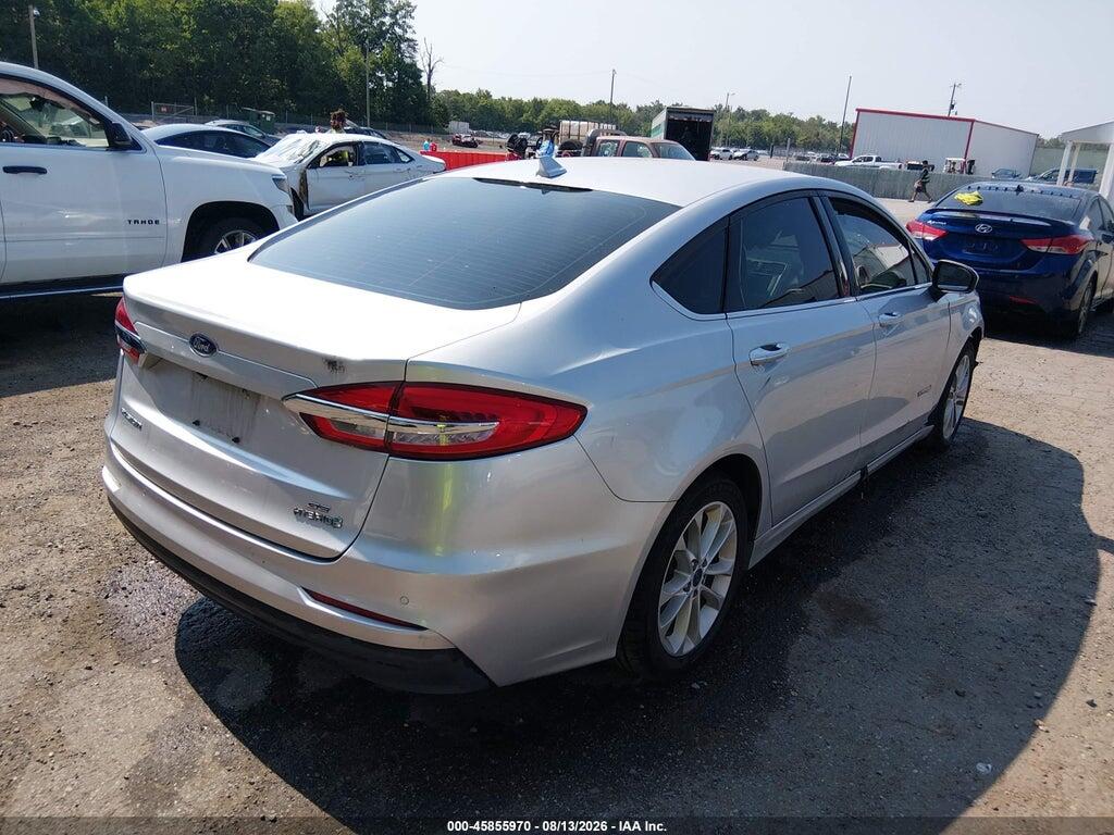 3FA6P0LU3KR225090 2019 FORD FUSION HYBRID photo no. 4