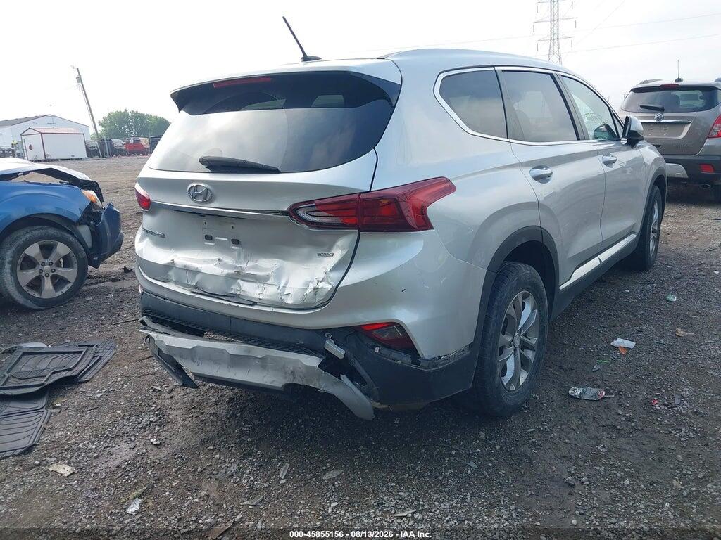 5NMS2CAD4KH121574 2019 HYUNDAI SANTA FE photo no. 4