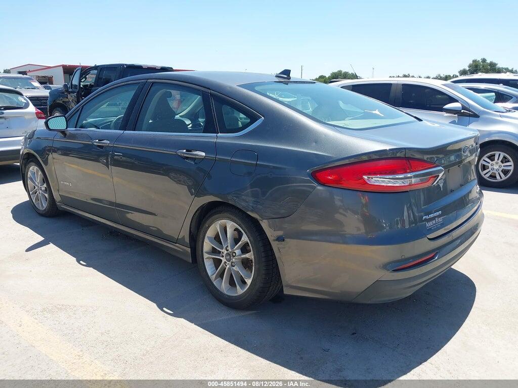 3FA6P0LU9KR207225 2019 FORD FUSION HYBRID photo no. 3