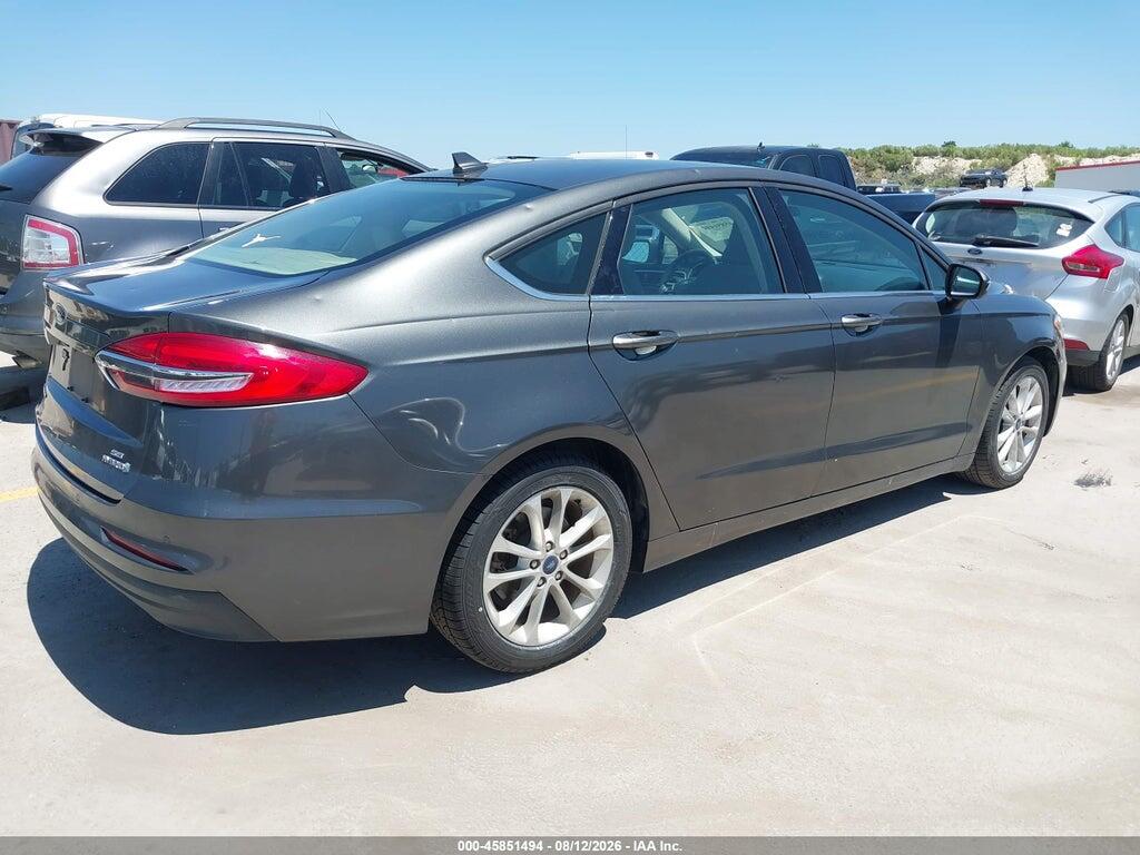 3FA6P0LU9KR207225 2019 FORD FUSION HYBRID photo no. 4