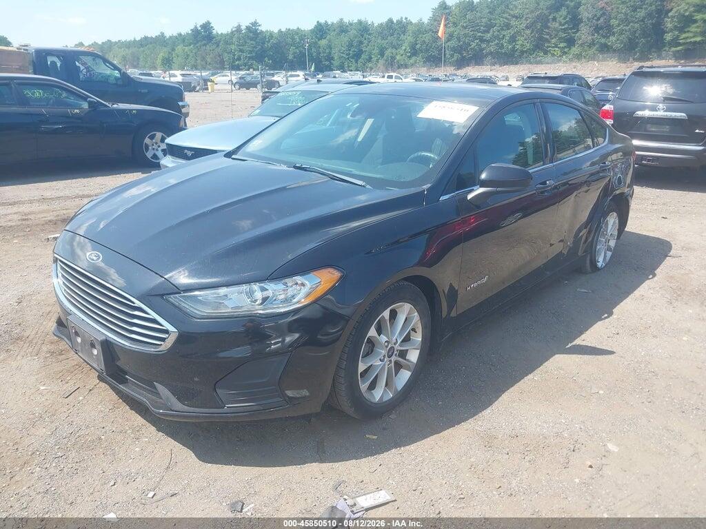 3FA6P0LU6KR262148 2019 FORD FUSION HYBRID photo no. 2