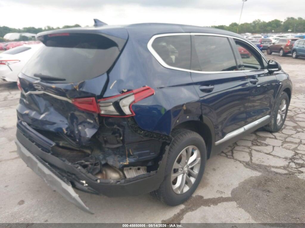 5NMS3CAD9KH086107 2019 HYUNDAI SANTA FE photo no. 4