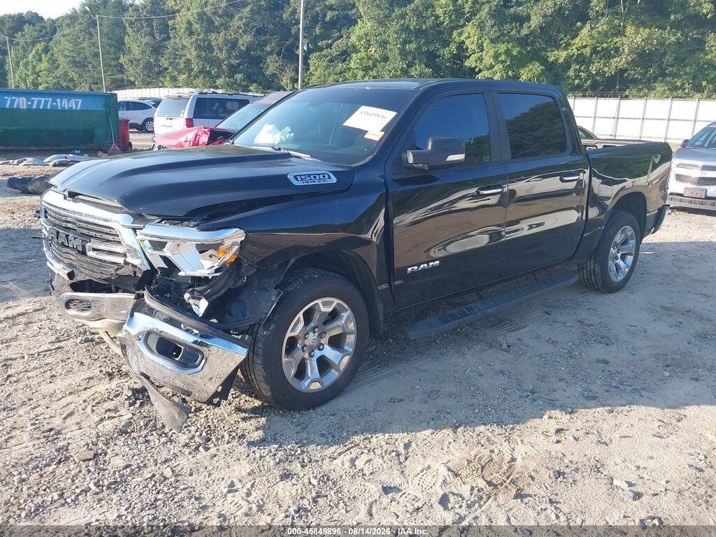 1C6SRFFTXKN699170 2019 RAM 1500 photo no. 2