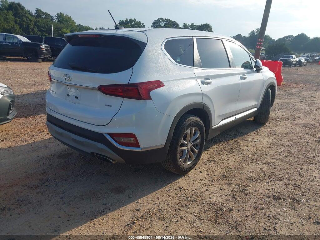 5NMS2CAD0KH130546 2019 HYUNDAI SANTA FE photo no. 4