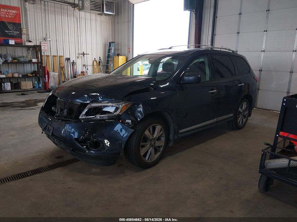 5N1AR2MM0EC695844 2014 NISSAN PATHFINDER photo no. 2
