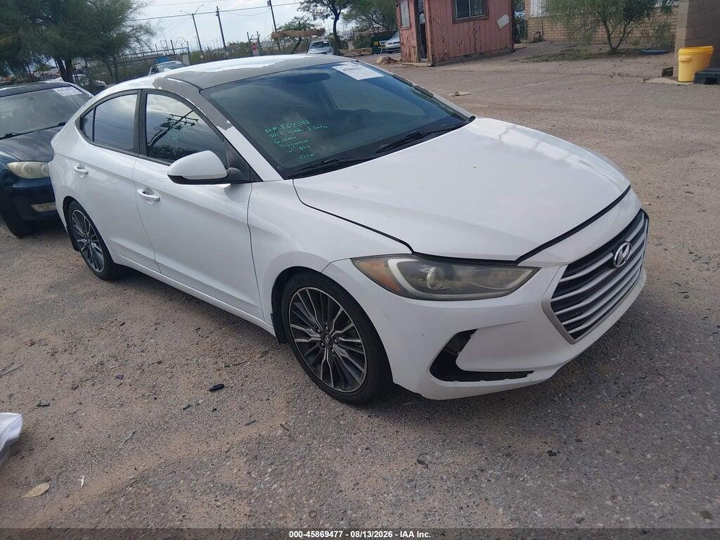 5NPD74LF8HH165796 2017 HYUNDAI ELANTRA photo no. 1